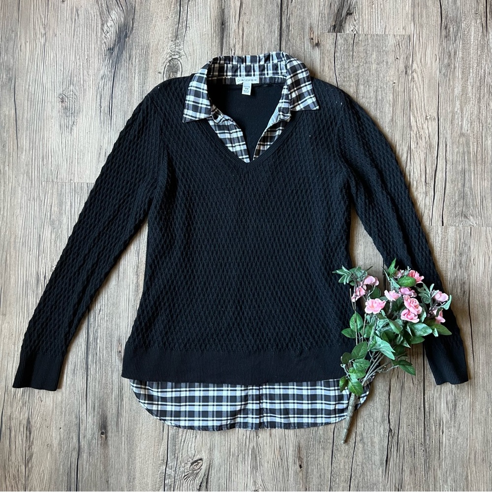 Croft & Barrow | Sweater / Blouse Combo